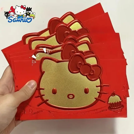 6 Sobres De Regalo Hello Kitty Para Dinero Regalo Cumpleaños