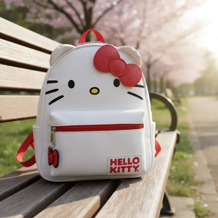 Mochila Hello Kitty Escolar Niña Mujer Regreso A Clases 35cm