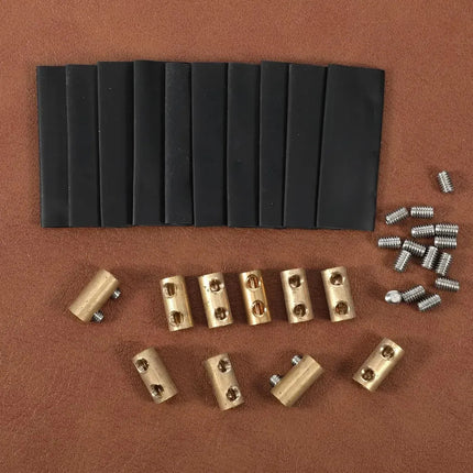 Kit 10 Bloques Terminales Tuercas Conectores Rapidos Cables