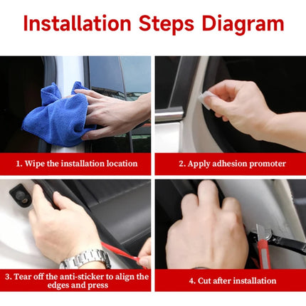 5 Metros Empaque Sellado Puertas Coche Auto Pickup Universal