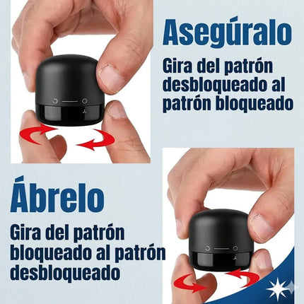 4 Tapones Para Champán Y Vino Espumoso Selladores De Vacío