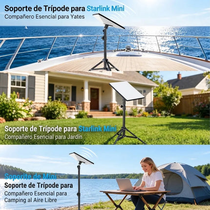 Soporte Tripode Metalico Starlink Mini Portatil Antena Viaje
