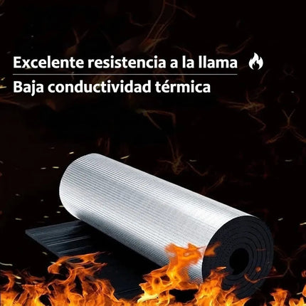 Aislante Termico Acustico Ruido Cofre Auto Rollo Espuma 1m