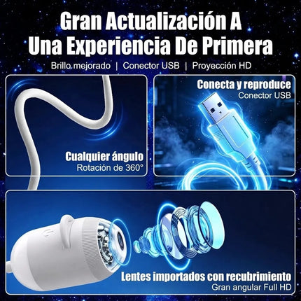 Proyector Figuras Variadas 24 En 1 Lampara Habitacion Cuarto