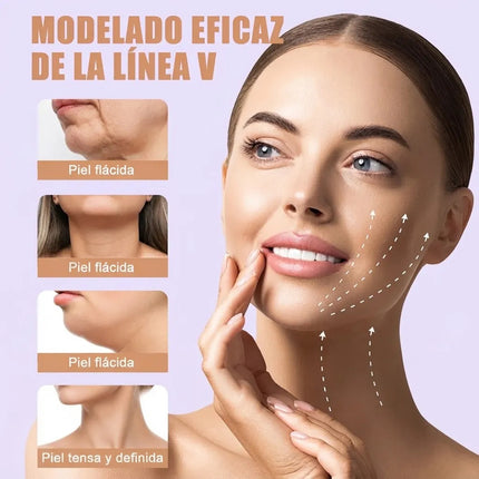 Faja Adelgaza Cara Reducir Papada Banda Estiramiento Facial