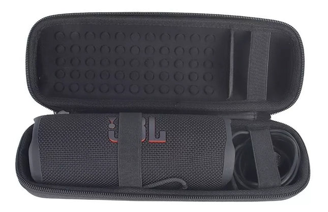 Estuche Case Rígido Gancho Y Correa Para Bocina Jbl Flip 5-6