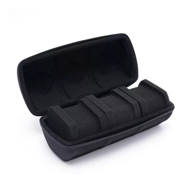 Estuche Caja Case De Viaje Para Relojes Pulseras de 3 Espacios