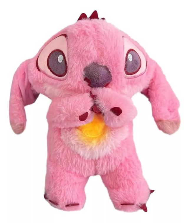 Peluche Novia de Stitch Ángel Respirador para Bebes y Adultos ayuda con la Ansiedad