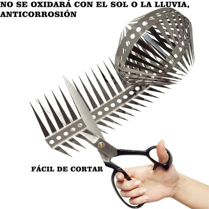 Púas Antipalomas Acero Inoxidable Repelente De Aves Palomas