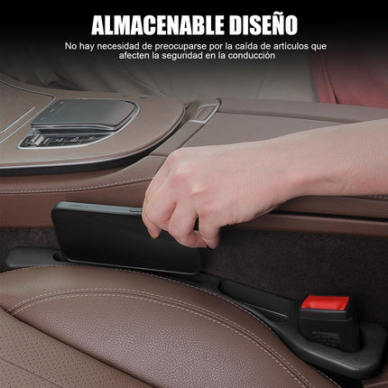 2pz Relleno De Hueco Esponja Organizador Entre Asientos Auto
