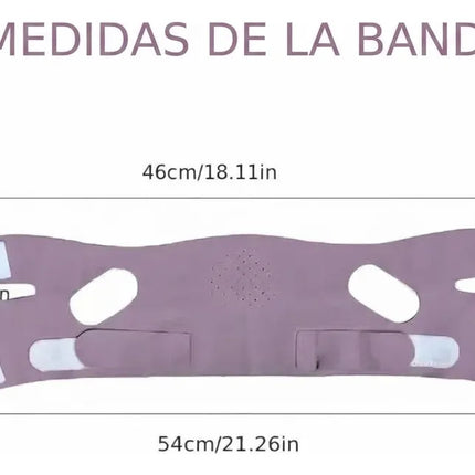 Faja Adelgaza Cara Reducir Papada Banda Estiramiento Facial