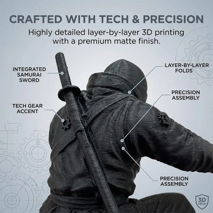 Porta Plumas Lapicero Ninja Soporte Escritorio Impresión 3d