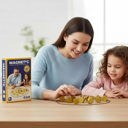 Juego De Mesa Magnético Con Imanes 20 Piezas De Estrategia
