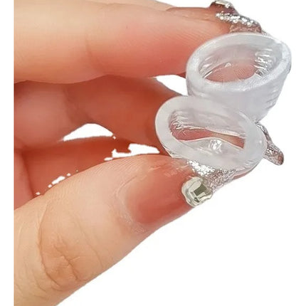 5 Pares Protector Ampollas Dedos Pies Silicona Dedal Pie