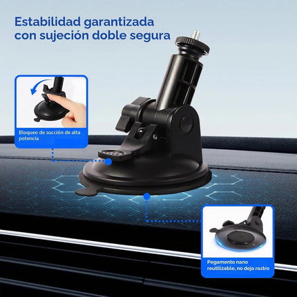 Soporte De Ventosa Starlink Mini Auto Base Angulo Ajustable
