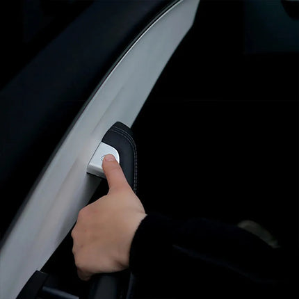 4 Protectores Botón Puerta Tesla Model Y Juniper 2025-2026