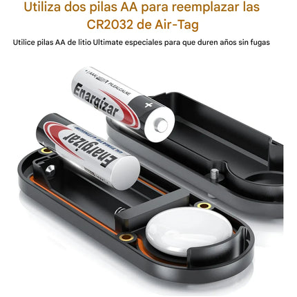 Funda De Batería Extendida 10 Años Para Airtag Portatil Iman