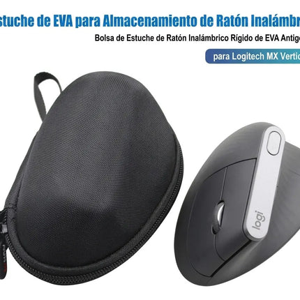 Estuche Rígido Eva Para Mouse Logitech Mx Vertical Antigolpe