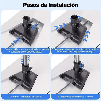 Adaptador De Tubo Starlink Gen 3 Soporte Antena Techo Base