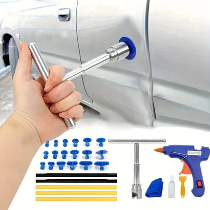Kit Reparación Abolladuras Carro Sin Pintura Carroceria Diy