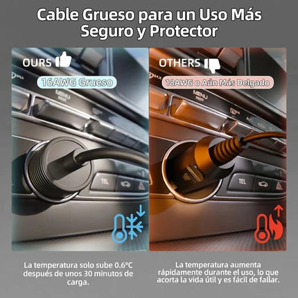 Cargador Para Starlink Mini Cable Adaptador Encendedor 3m