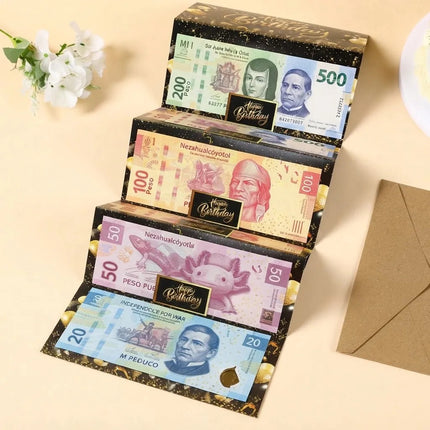 Sobres De Dinero Sorpresa Regalo Fiestas Feliz Cumpleaños