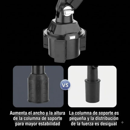 Soporte Universal De Ipad Celular Para Carro Brazo Largo Gps