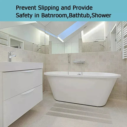 5m Tira Cina Antideslizante Transparente para Escalera Baño Hogar