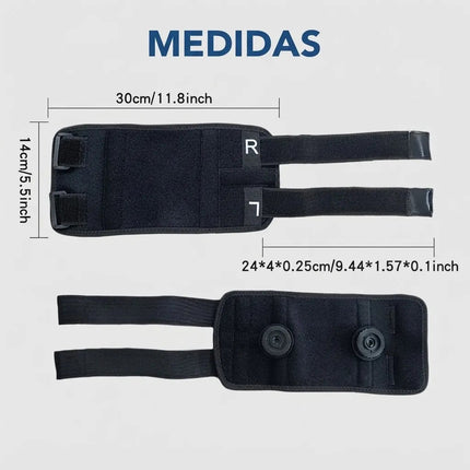 Soporte Banda Alivio Del Dolor Ciatica Ajustable Ortopedica
