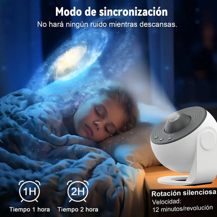 Proyector Galaxia Nebulosa Sistema Solar Dormitorio 13 Disco