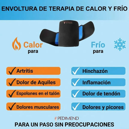 Vendaje Bolsahielo Compresa Fria Caliente Rodilla Tobillo