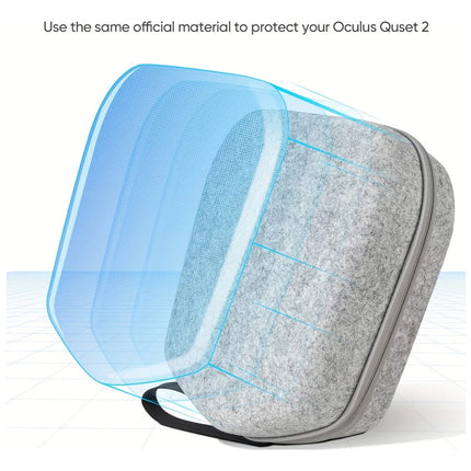 Estuche Rigido De Viaje Para Oculus Quest 2 Basic /elite Vr