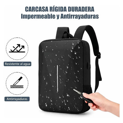Mochila Protectora Dura Starlink Mini Bolsa Antirrobo Usb