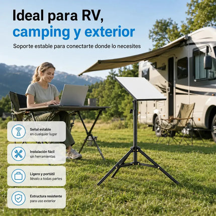 Soporte Tripode Metalico Starlink Mini Portatil Antena Viaje