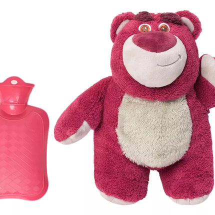 Peluche Oso Lotso para Cólicos Menstruales y Calentador Manos para Niños