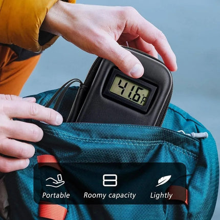 Estuche Transporte Insulina Con Termómetro Medicamento Frio