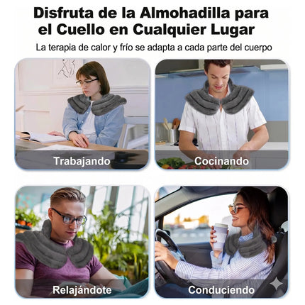 Almohadilla Térmica Para Microondas Dolor Cuello Y Hombros