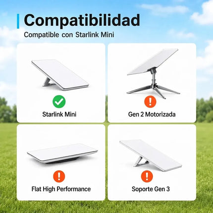 Soporte Tripode Metalico Starlink Mini Portatil Antena Viaje