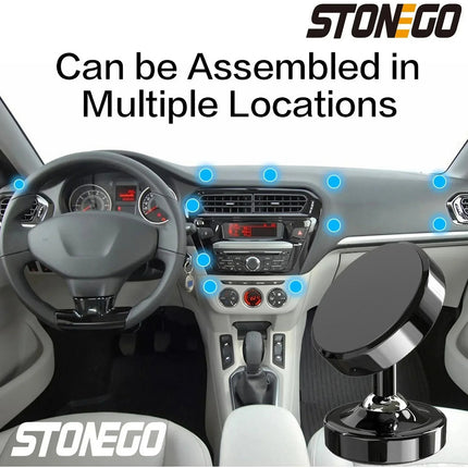 Soporte Magnético Para Celular Rotación 360° Auto Gym Vlogs