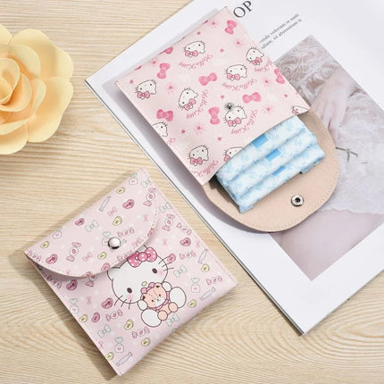 Estuche Para Toallas Femeninas Sanitarias Hello Kitty
