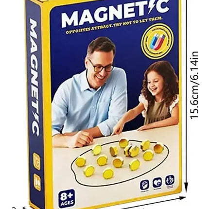 Juego De Mesa Magnético Con Imanes 20 Piezas De Estrategia