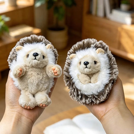 Peluche De Erizo Puercoespín Enrollable Juguete Regalo 10cm