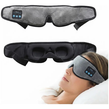 Antifaz Para Escuchar Musica Con Audifonos Bluetooth Mascara