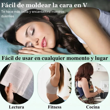Faja Adelgaza Cara Reducir Papada Banda Estiramiento Facial