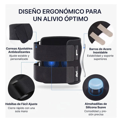 Soporte Banda Alivio Del Dolor Ciatica Ajustable Ortopedica