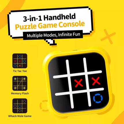 Gato Digital Electronico Tic Tac Toe Tres En Raya Juego 3en1