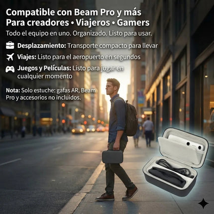 Estuche Rigido Gafas Lentes Inteligentes Ar Xreal Rayneo