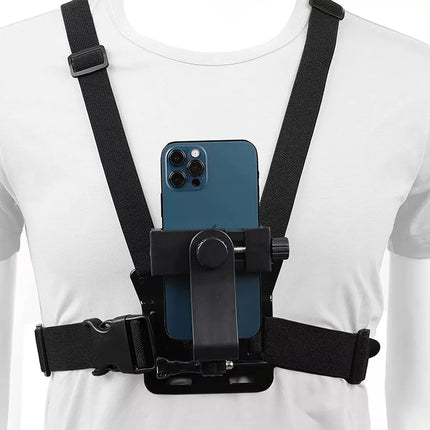 Soporte Montaje De Pecho Arnes para Celular Grabación Vertical