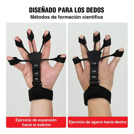 Fortalecedor De Dedos Ejercitador Mano Agarre Resistencia
