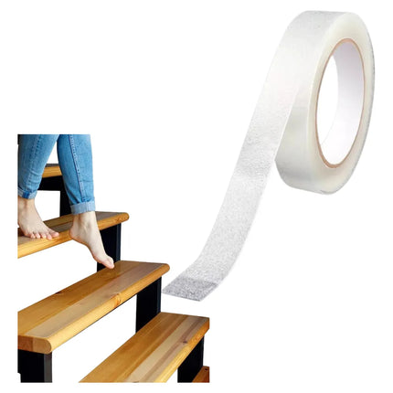 5m Tira Cina Antideslizante Transparente para Escalera Baño Hogar